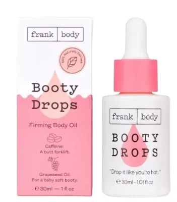 Тонизирующее масло для тела Frank Body Booty Drops с маслом кофе