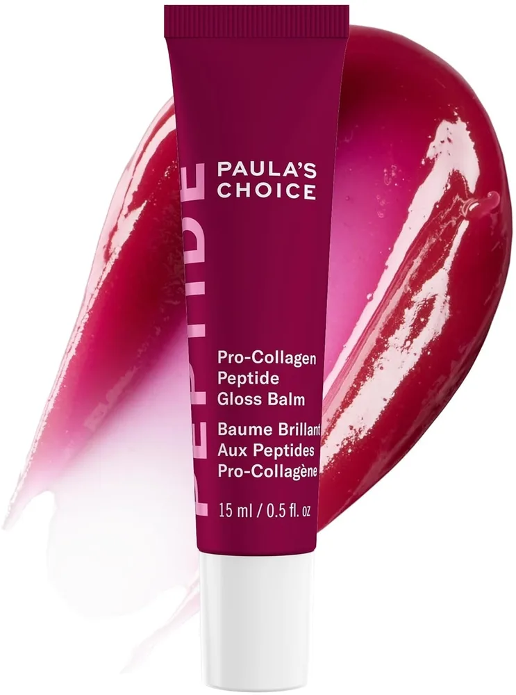 Бальзам-блеск для губ Paula's Choice Pro-Collagen Peptide Gloss Balm Deep Plum с пептидами и проколлагеном, 15 мл