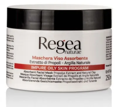 Абсорбирующая маска для лица с каолином и прополисом Regea Naturae Absorbent Facial Mask