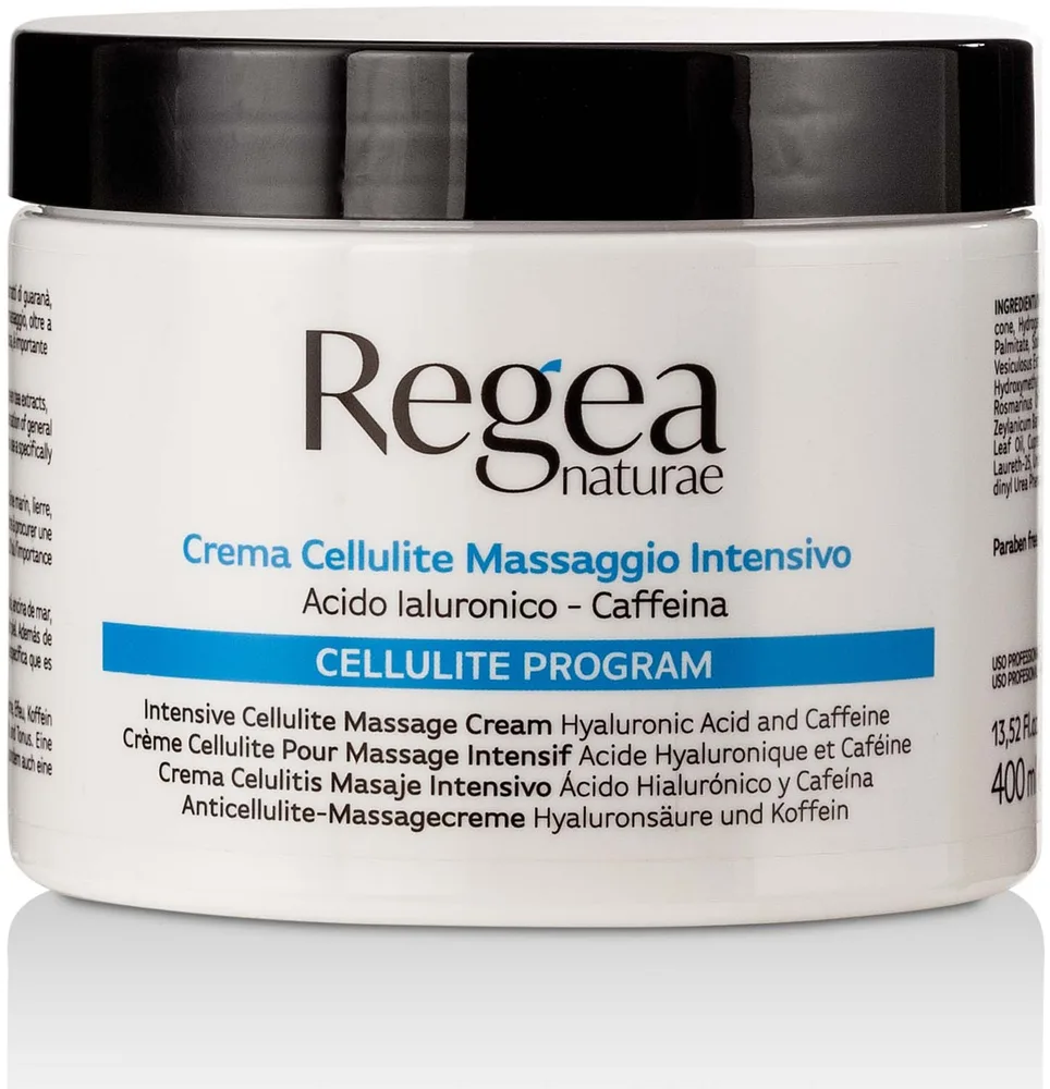 Антицеллюлитный крем для тела Regea Naturae Intensive Massage тонизирующий 400 мл