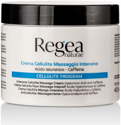 Антицеллюлитный крем для тела Regea Naturae Intensive Massage тонизирующий 400 мл