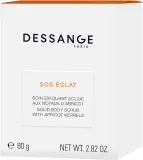 Dessange Dessange Sos Eclat Solid Body Scrub With Apricot Kernel - Скраб-плитка для тела с косточками абрикоса SOS Éclat, 80 г — фото 1