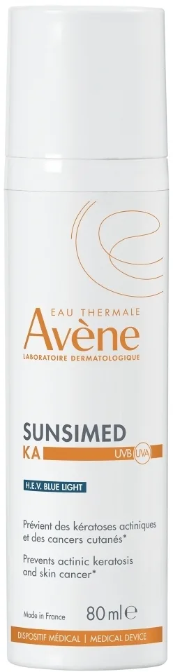 Крем для лица и тела Avene Sunsimed KA солнцезащитный SPF50+ 80 мл