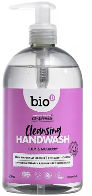 Мыло жидкое для рук Bio-D Plum & Mulberry слива и шелковица, 500 мл