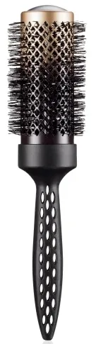 Щётка для волос термическая XanitaliaPro Thermactive Carbon Argan Magic Thermalbrush с керамическим покрытием, с ионными щетинками, 43 мм