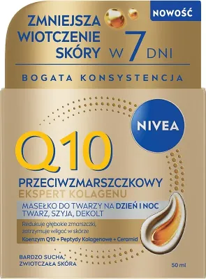 Масло-крем для лица NIVEA Q10 Collagen Expert день и ночь 50 мл
