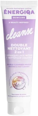 Energiqa Skincare Double Cleanser гель-в-масло 2-в-1 для снятия макияжа с маслом подсолнечника 140 мл