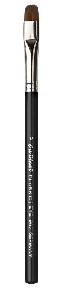 Плоская кисть для теней Da Vinci Classic Eyeshadow Brush 967 размер 8
