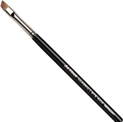 Скошенная кисть для бровей Da Vinci Classic Eyebrow Brush Liner Angled 4314 из ворса колонка