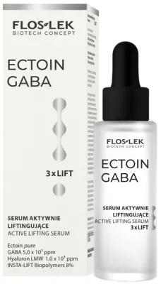 Сыворотка для лица Floslek Ectoin Gaba 3xLift лифтинг, с эктоином и GABA, 30 мл