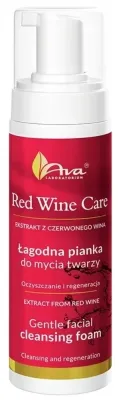 Пенка для умывания AVA Laboratorium Red Wine Care Gentle Facial Cleansing Foam мягкая, для лица и глаз, 150 мл