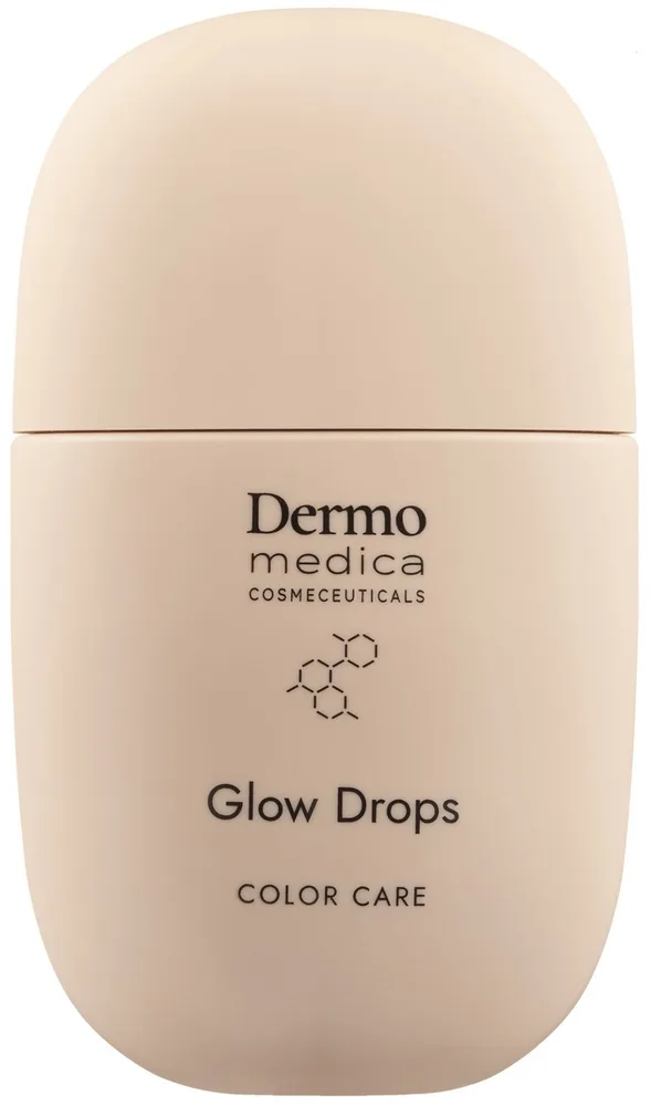 Сыворотка для лица Dermomedica Color Care Glow Drops сияющая, с маслом марулы и витамином E, 26,6 мл