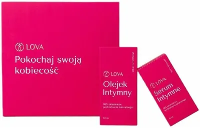 Набор Lova для интимного ухода сыворотка 10 мл и питательное масло 30 мл