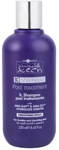 Шампунь для волос Hair Company Inimitable Tech K. Shampoo Post Treatment после кератинового выпрямления, 500 мл
