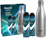 Мужской набор Rexona Men Nonstop Protection Invisible Ice Fresh дезодорант-антиперспирант 2 шт по 150 мл и бутылка для воды — фото 1