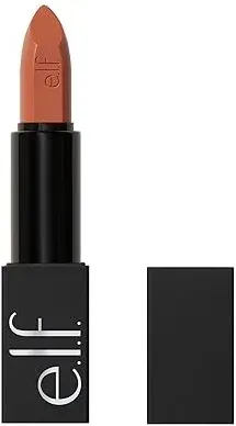 Помада для губ e.l.f. O Face Satin Lipstick сатиновая, насыщенно пигментированная, 3,8 г