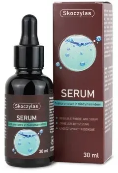 Сыворотка для лица Skoczylas Hyaluronic Acid And Niacinamide увлажняющая, с гиалуроновой кислотой и ниацинамидом, 30 мл