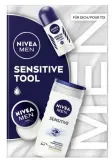Мужской набор NIVEA Men Strong Power гель для душа для чувствительной кожи дезодорант и крем для лица 250+50+30 мл — фото 1