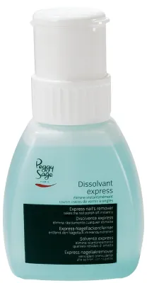 Peggy Sage Dissolvant Express жидкость для снятия лака с ацетоном и касторовым маслом салонная 990 мл