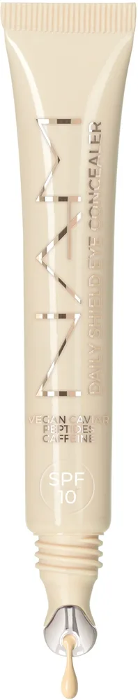 Корректор для области под глазами NAM Make Up Daily Shield Eye Concealer SPF 10 с аппликатором, 10 мл, оттенок 01 - Swan