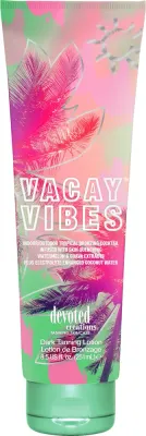 Devoted Creations Vacay Vibes Tropical Bronzing Lotion With Hydrating Guava And Watermelon лосьон для солярия, 251 мл
