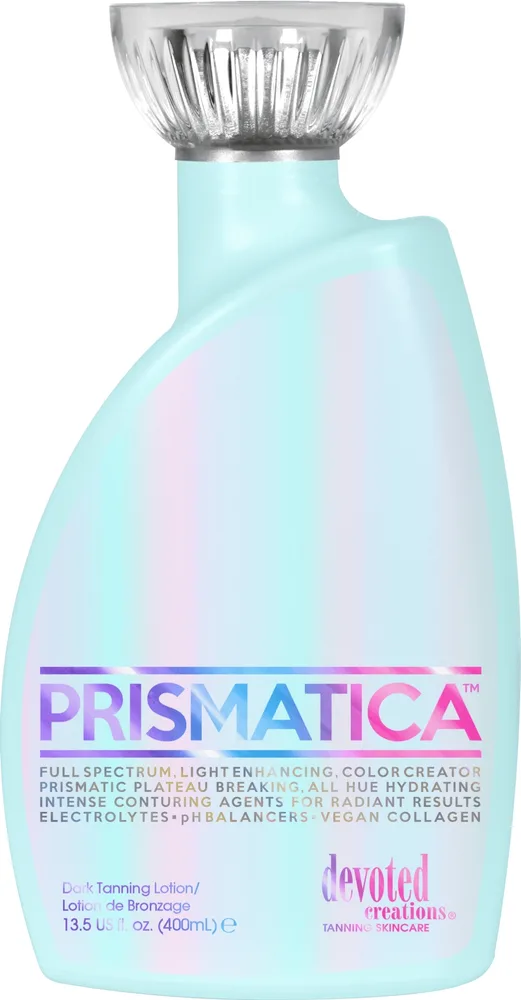 Devoted Creations Prismatica Full Spectrum Light Enhancing Color Creator Hypoallergenic лосьон для солярия, 400 мл