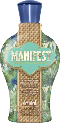 Devoted Creations Manifest For Fast Natural Dark Tan бронзирующий лосьон для солярия без ДГК, 360 мл
