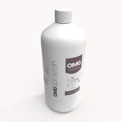 OMG Spray Tan Lotion Desire Medium профессиональный лосьон для загара из пульверизатора HVLP или аэрографа, 1000 мл