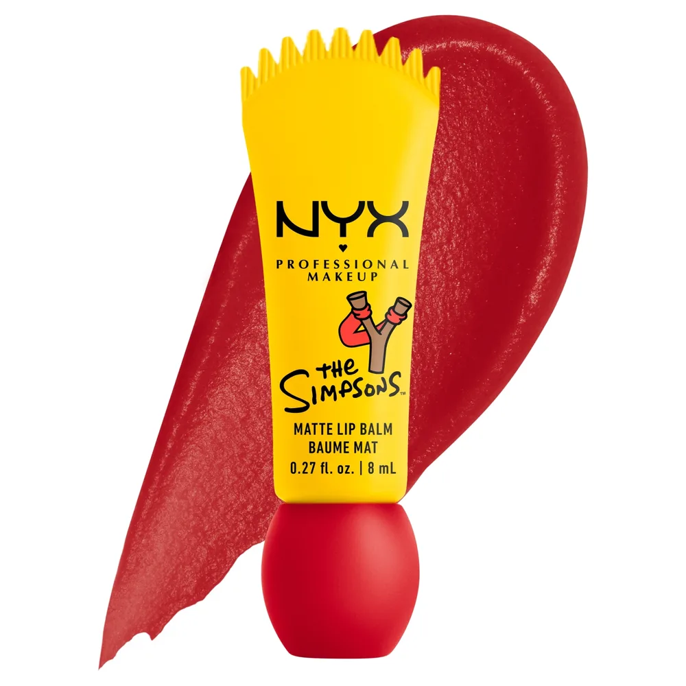 NYX Professional Makeup NYX Professional Makeup Simpsons Matte Lip Balm - Бальзам для губ NYX Simpsons Matte Lip Balm матовый, оттенок Rebel Red