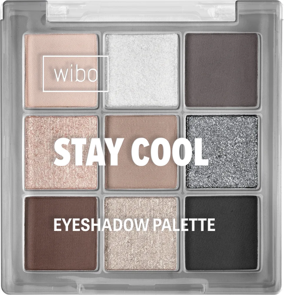 Палетка теней для век Wibo Stay Cool Eyeshadow Palette холодная