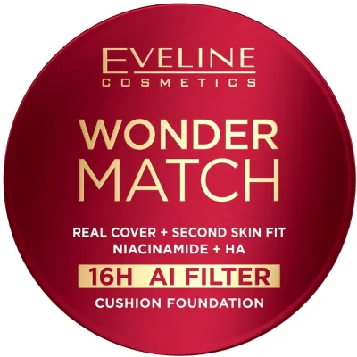 Eveline Cosmetics Podkład cushion - Стойкий кушон Eveline Wonder Match 16h Filter Cushion Foundation