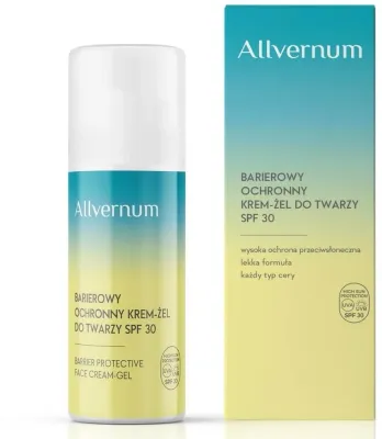 Крем-гель для лица Allvernum Barrier солнцезащитный SPF30 50 мл