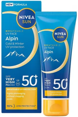 Крем для лица Nivea Sun Alpin солнцезащитный SPF50+ 40 мл