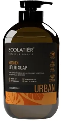Мыло-гель кухонное Ecolatier Urban Клементинка, уценка, 600 мл