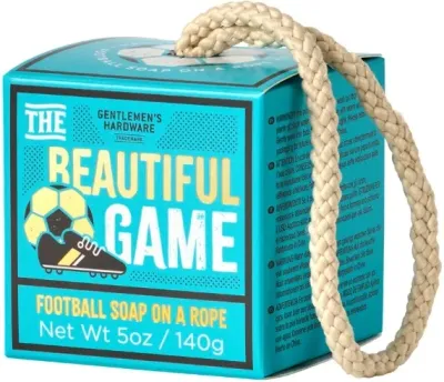 Мыло на верёвке Gentlemen's Hardware Football с ароматом пряного мандарина, 140 г