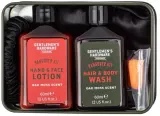 Мужской набор Gentlemen's Hardware Hangover Kit лосьон для рук и лица 60 мл гель для тела и волос 60 мл маска для сна и беруши 2 шт — фото 2