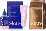 Stars from The Stars Stars - Набор для окрашивания волос Stars крем-краска 50 мл эмульсия 50 мл маска 40 мл накидка перчатки и кисть, оттенок Glazed Blonde — фото 1