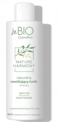 Тоник для лица BeBio Nature Harmony Hydration Skin Tonic увлажняющий, с ниацинамидом, 200 мл