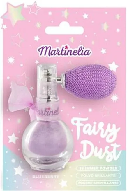 Пудра-спрей Martinelia Fairy Dust Shimmer Powder с блёстками, черника, 5 г