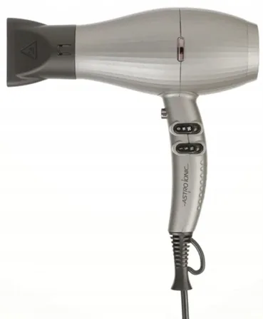 Фен Xanitalia Astro Ionic 2100 Вт серый, 2 скорости и 3 температуры