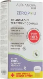Детский набор от вшей Alphanova Kids Zeropou лосьон и шампунь с кокосовым маслом и лавандой уценка 100+200 мл — фото 2