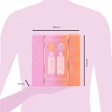 Набор Baylis & Harding Jojoba Vanilla & Almond Oil пена для ванны 250 мл гель для душа 250 мл крем для тела 100 мл и скраб для тела — фото 7
