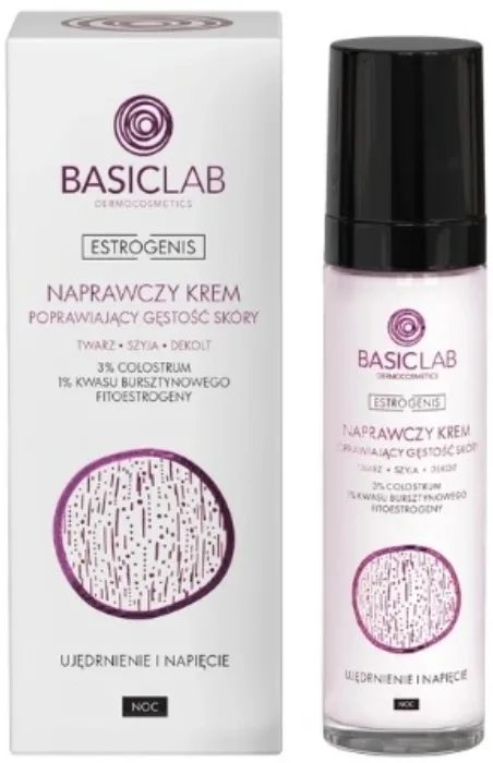 Крем для лица BasicLab Dermocosmetics Estrogenis ночной восстанавливающий 50 мл