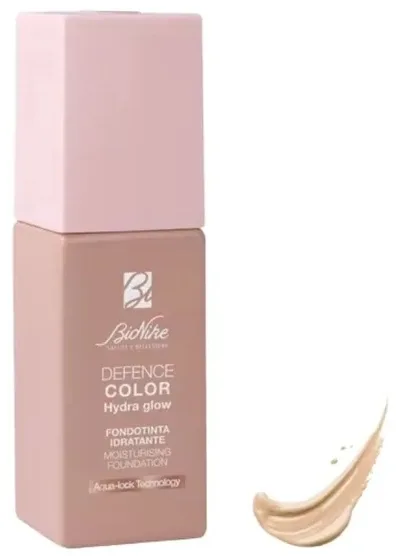 Тональный флюид BioNike Defense Color Hydra Glow увлажняющий сияющий SPF 15, 30 мл, оттенок 01 - Ivory