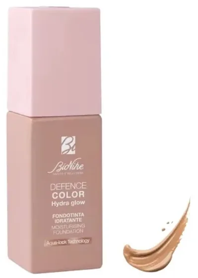 Тональный флюид BioNike Defense Color Hydra Glow увлажняющий сияющий SPF 15, 30 мл, оттенок 04 - Beige