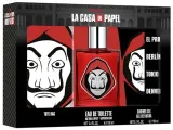 Подарочный набор Air-Val International Netflix La Casa De Papel: гель для душа 150 мл и сумка, уценка — фото 1