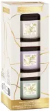 Набор ароматических свечей Yankee Candle Little Luxuries Lavender Bliss Serenity Stone и Slow Bloom 3 шт по 37 г — фото 2