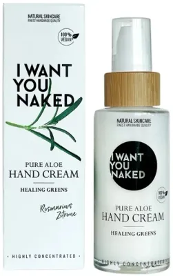 Крем для рук I Want You Naked Pure Aloe с алоэ и маслом розмарина 50 мл