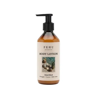 Fehu Island Mood Body Lotion бальзам для тела с ароматом ананаса, кокоса и сливочного молока, 250 мл