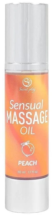 Масло для массажа тела Secret Play Sensual Massage Oil Персик увлажняющее 50 мл